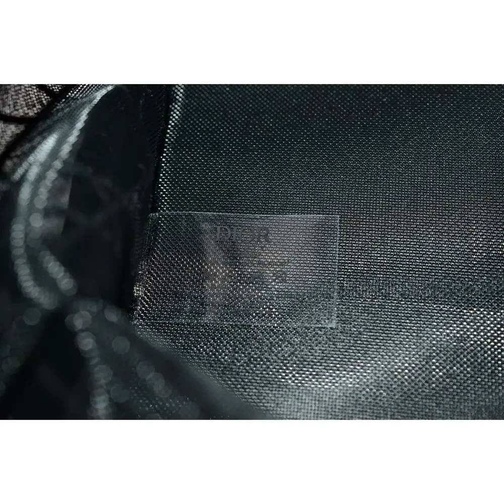 Christian Dior Beach Tote Bag Black Velvet Mesh Limited Beauty Parfums Gift GWP - Picture 7 of 10